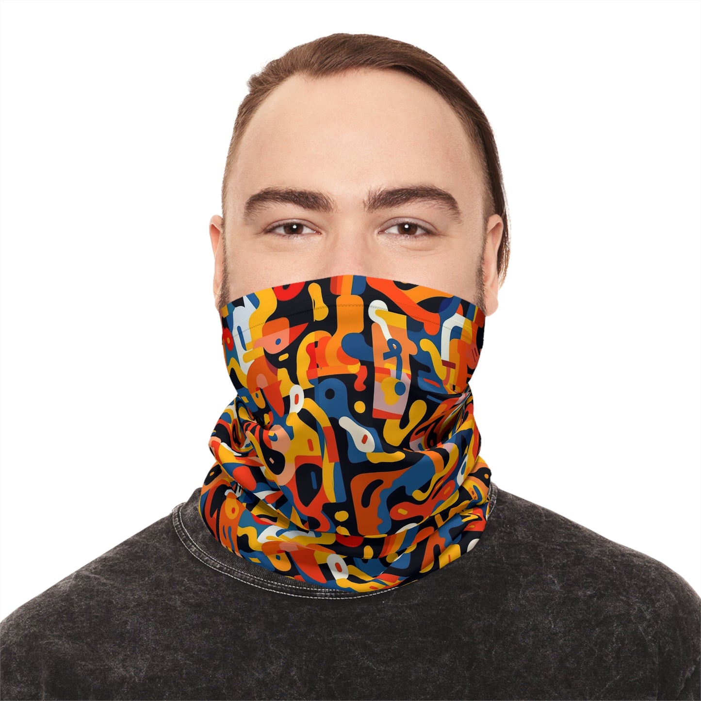 Abstract Neck Gaiter