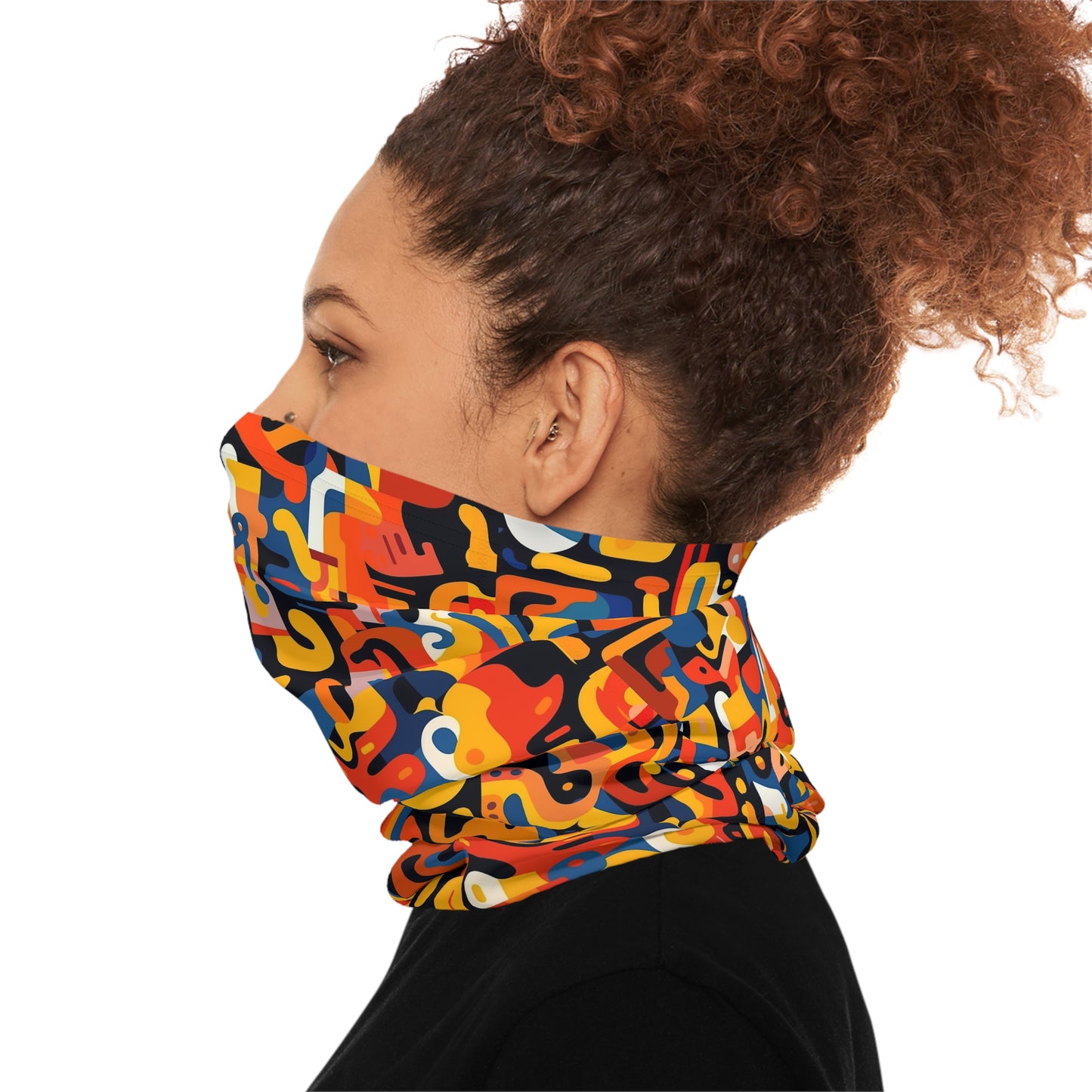 Abstract Neck Gaiter