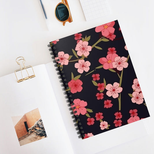 Beloved Sakura Spiral Notebook